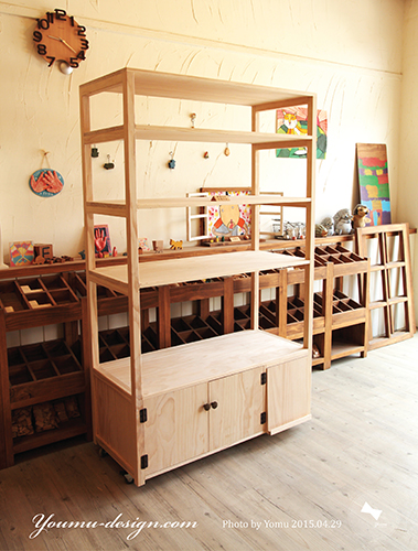 幸福優木-木作設計館--台南-木作課程-diy作品-擺飾雜誌櫃-原木傢俱製作-環保素材