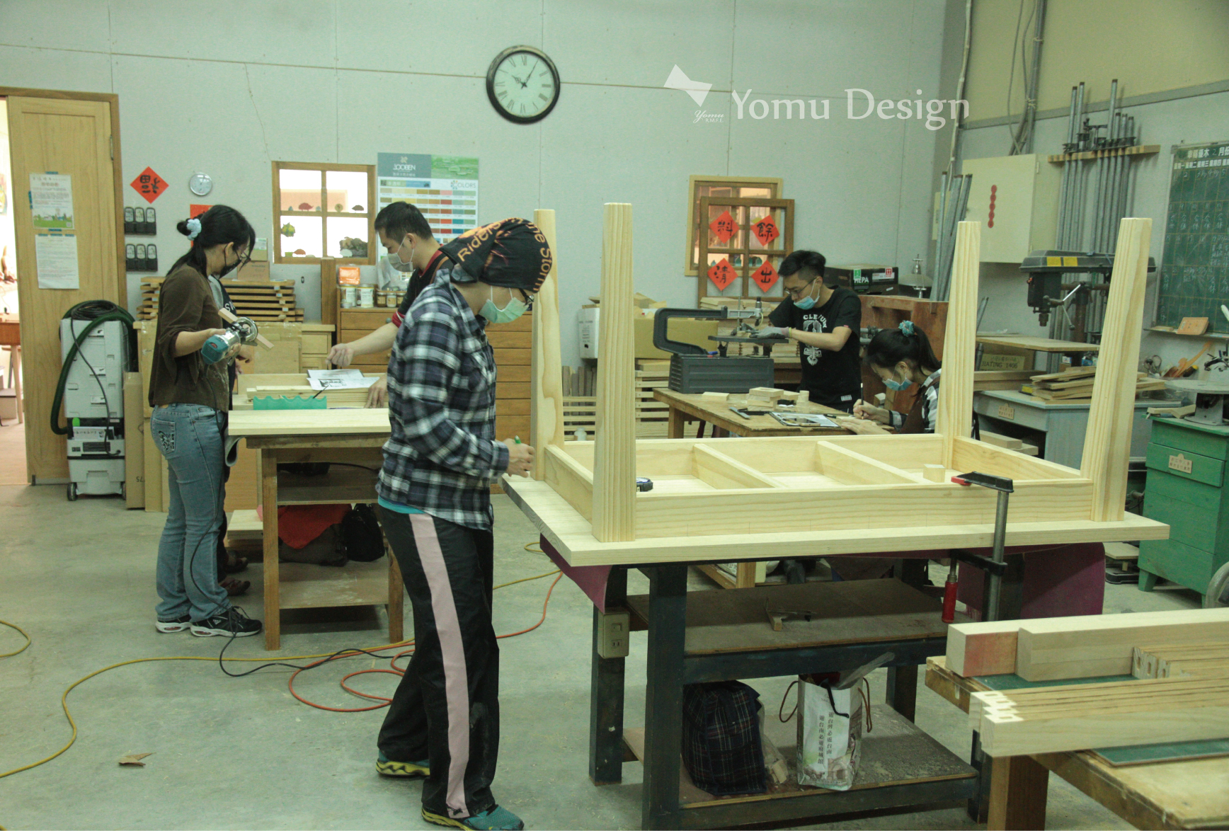 幸福優木,木工教學,diy課程,原木家具製作10