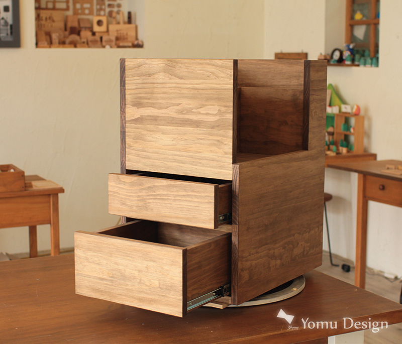 幸福優木-木作設計館-Yomu-Design-化妝箱訂製-原木木箱-梳妝櫃