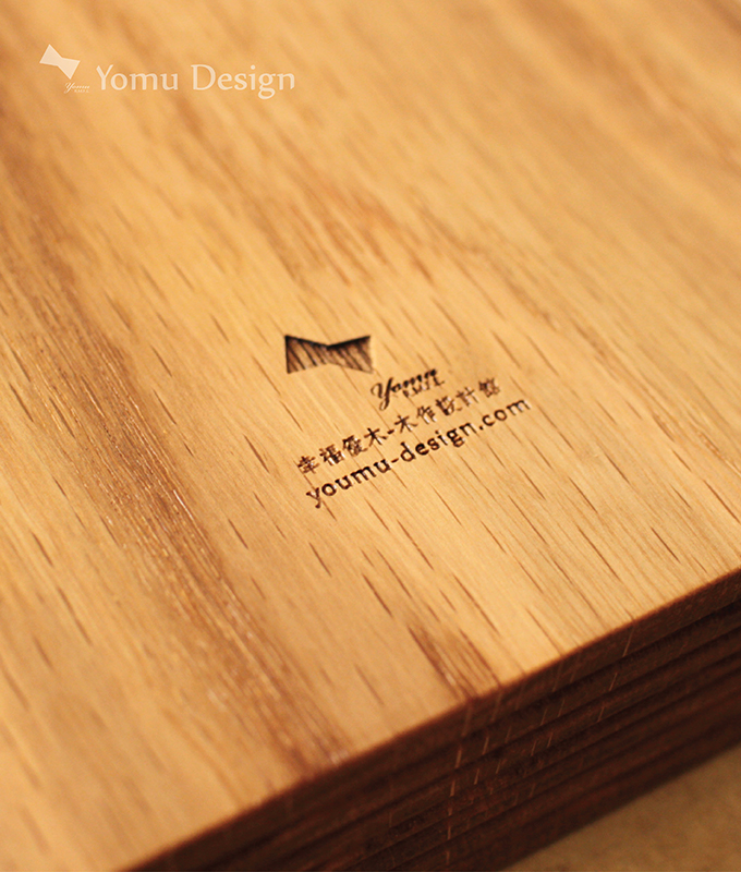 幸福優木-木作設計館-Yomu-Design-原木書本造型紀念品-客製化鐳雕商品-橡木