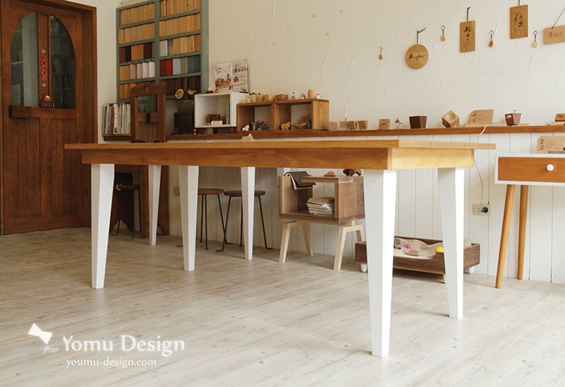 幸福優木-木作設計館-Yomu-Design-原木傢俱客製化訂製-組裝式餐桌-特務系列No.6-組合式餐桌-