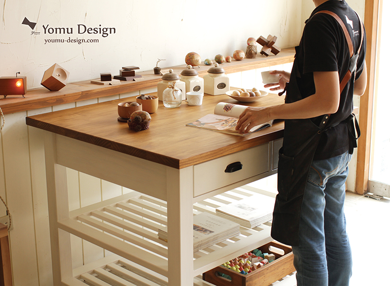 幸福優木-木作設計館-Yomu-Design-原木傢俱訂製訂做-中島櫃-廚具傢俱單品-木頭桌子-台南傢俱訂製-簡約優雅風格