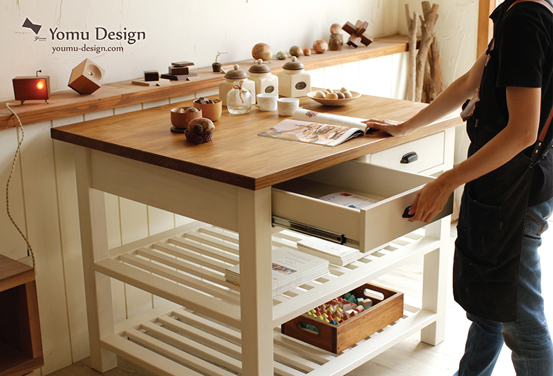 幸福優木-木作設計館-Yomu-Design-原木傢俱訂製訂做-中島櫃-廚具傢俱單品-木頭桌子-台南傢俱訂製-簡約優雅風格