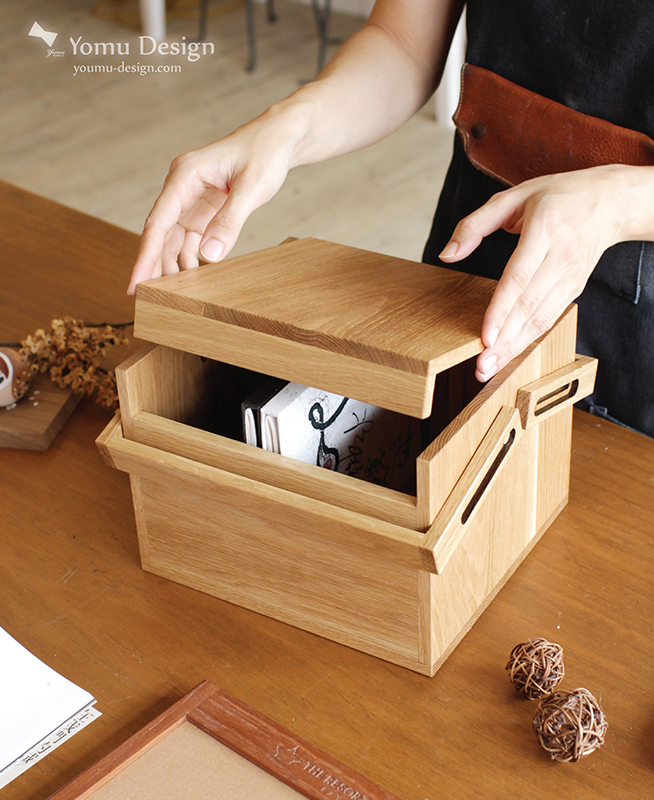 幸福優木-木作設計館-Yomu-Design-橡木木盒-榫卯指接功法-指接木盒-原木製品訂製