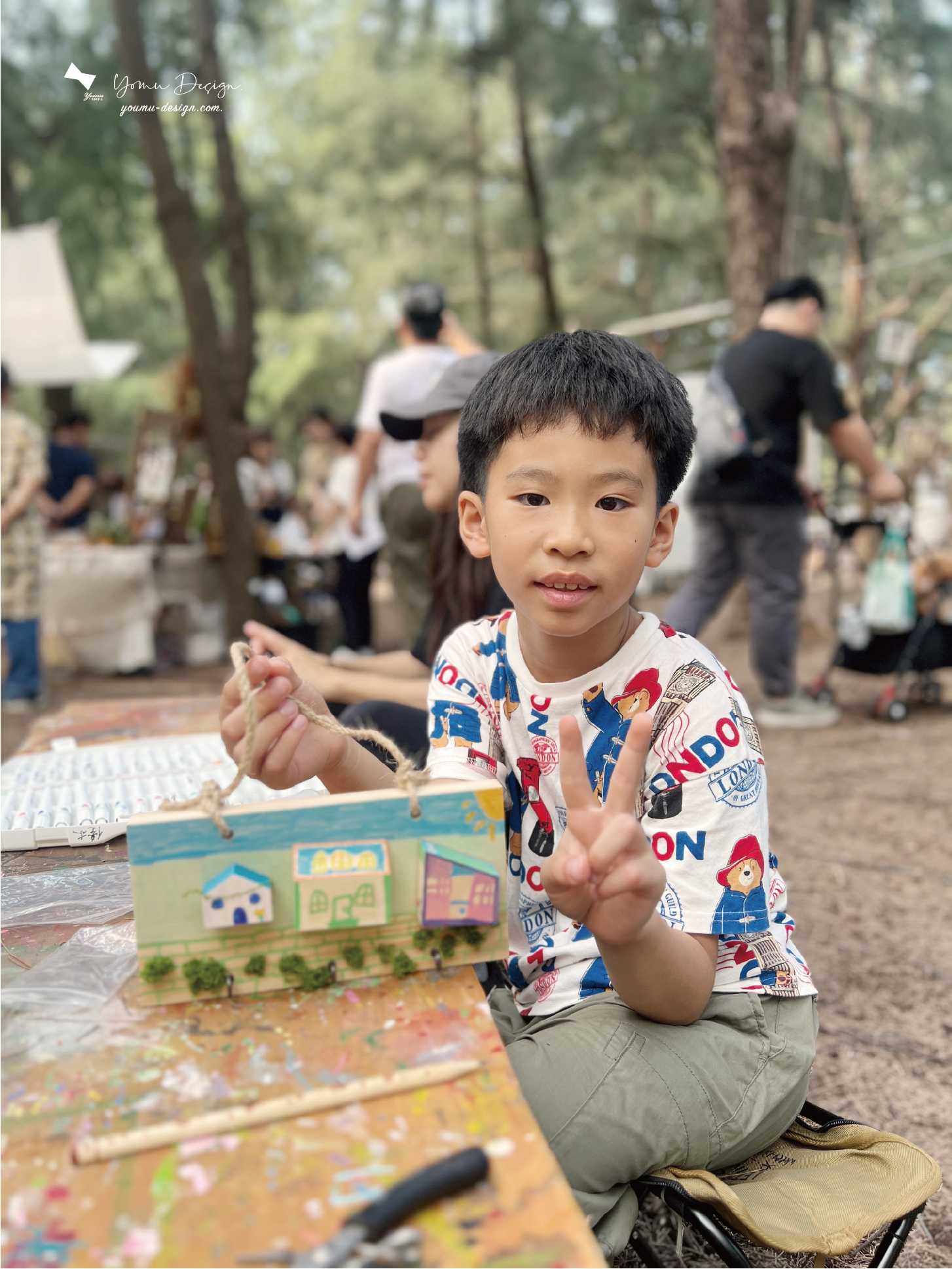 幸福優木-木作設計館-Yomu Design-優木-優木設計-灰熊綠展-10週年-寧靜海-台南木作-木作體驗-親子DIY-外出教學-質感木工-美感教育-魟魚-鯨魚-海洋系-花園鰻-苗栗通霄-通霄海水浴場-七田皿-小皿-木工教學-木作訂製-木偶-木雕-兒童木作--創作者