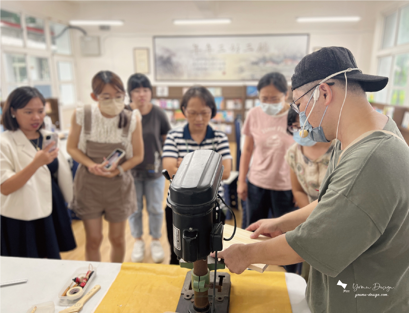 幸福優木-木作設計館-Yomu Design-優木設計-優木老師-木作體驗-木作課程-手作課程-DIY-台南木作-小木櫃-小書架-01