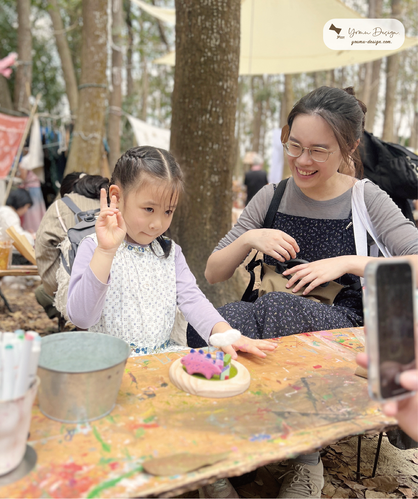 幸福優木-木作設計館-Yomu Design-優木-優木設計-灰熊綠展-10週年-寧靜海-台南木作-木作體驗-親子DIY-外出教學-質感木工-美感教育-魟魚-鯨魚-海洋系-花園鰻-苗栗通霄-通霄海水浴場-七田皿-小皿-木工教學-木作訂製-木偶-木雕-兒童木作--創作者-台南左鎮-化石森林-線香座-木質線香座-灰熊綠展11-化石森林-山精靈-幸福優木-37