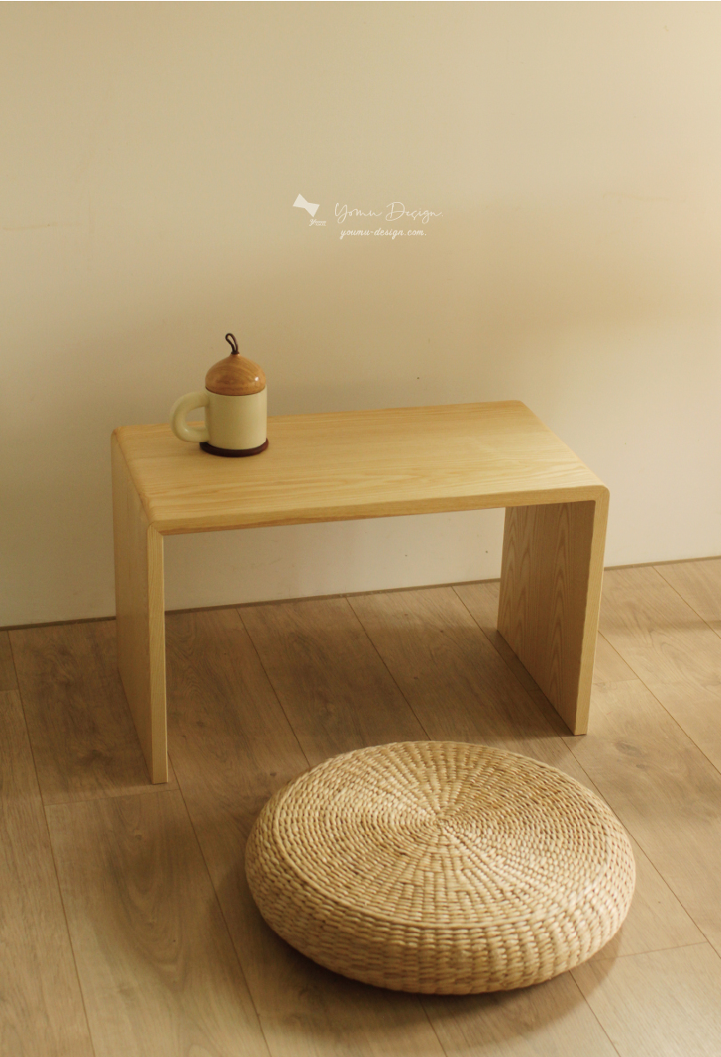 幸福優木-ㄇ桌-經典款-ㄇ型桌--小資族-小空間-沙發邊桌-北美梣木-ash-日式矮桌-邊几-桌几-小桌子-收納-租屋族-木桌-原木桌-台南訂製-客製訂製-優木-yomu design-優木設計-台南新化