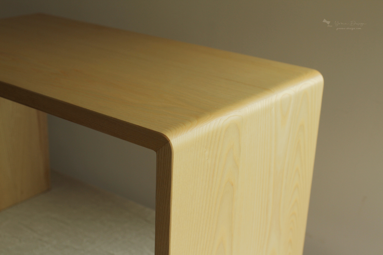 幸福優木-ㄇ桌-經典款-ㄇ型桌--小資族-小空間-沙發邊桌-北美梣木-ash-日式矮桌-邊几-桌几-小桌子-收納-租屋族-木桌-原木桌-台南訂製-客製訂製-優木-yomu design-優木設計-台南新化