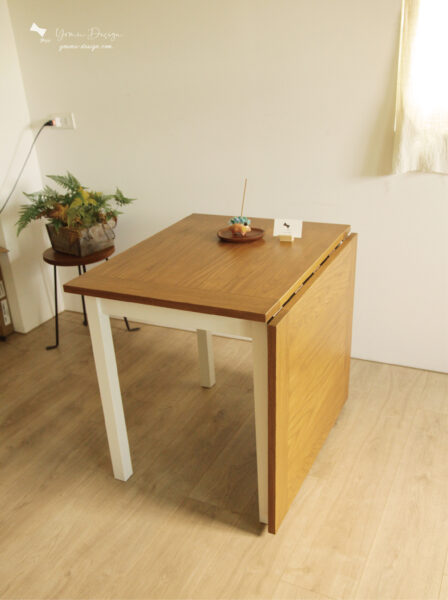 幸福優木-木作設計館-優木設計-Yomu Design-優木-傢俱-原木傢俱-木桌-餐桌-書桌-摺疊桌-折疊桌-原木桌-客製訂製-台南木作-日式-木作教學-木作體驗-兒童木作-木工-小空間-小資族-北美梣木-ash-白蠟木-小恐龍-黃仁旭-租屋族-質感