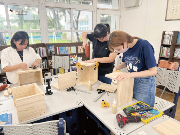 幸福優木-木作設計館-Yomu Design-優木設計-優木老師-木作體驗-木作課程-手作課程-DIY-台南木作-小木櫃-小書架-21