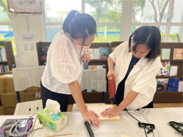 幸福優木-木作設計館-Yomu Design-優木設計-優木老師-木作體驗-木作課程-手作課程-DIY-台南木作-小木櫃-小書架-07