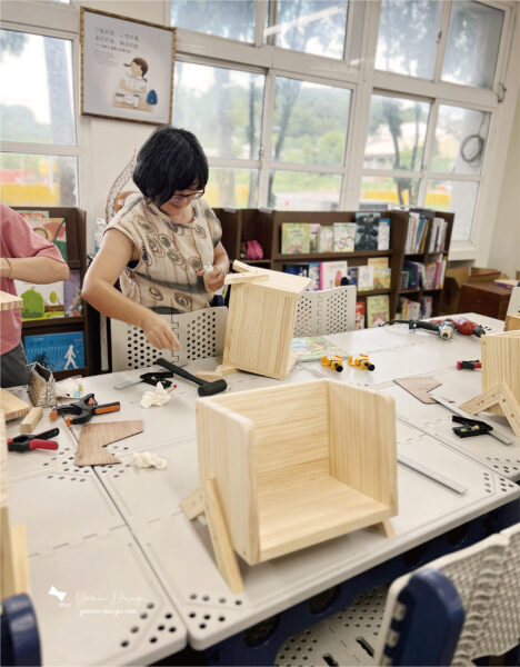 幸福優木-木作設計館-Yomu Design-優木設計-優木老師-木作體驗-木作課程-手作課程-DIY-台南木作-小木櫃-小書架-21