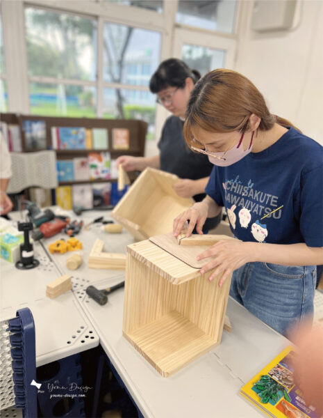 幸福優木-木作設計館-Yomu Design-優木設計-優木老師-木作體驗-木作課程-手作課程-DIY-台南木作-小木櫃-小書架-15