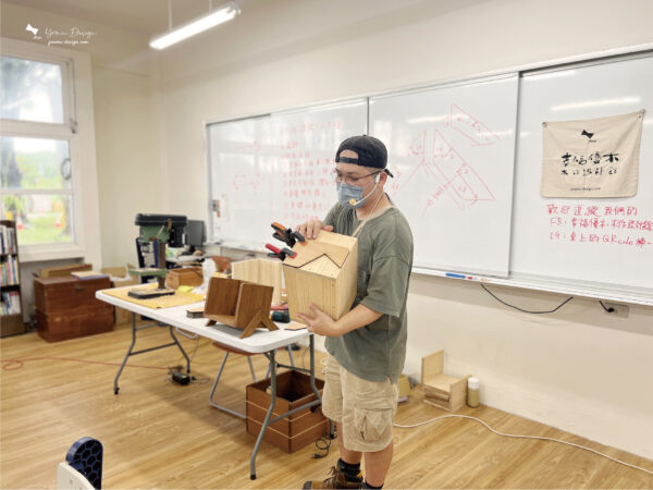 幸福優木-木作設計館-Yomu Design-優木設計-優木老師-木作體驗-木作課程-手作課程-DIY-台南木作-小木櫃-小書架-17