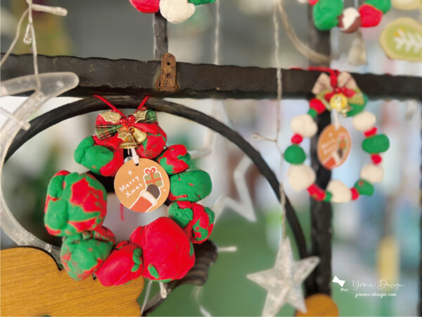 幸福優木-親職講座-藝術創作-兒童藝術-美感-葉子拓印--兒童繪畫發展-新化維妮幼兒園-維妮幼兒園-優木老師-親子DIY-台南新化-聖誕活動-台南活動