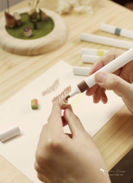 幸福優木-木作設計館-Yomu Design-優木設計-優木-優木老師-台南木作-台南木工-木作體驗-木作課程-木作DIY-親子體驗-親子diy-手作-小房子-線香座-薰香-療癒-手繪-小房子-七田皿-小皿-線香-原木-木質-質感