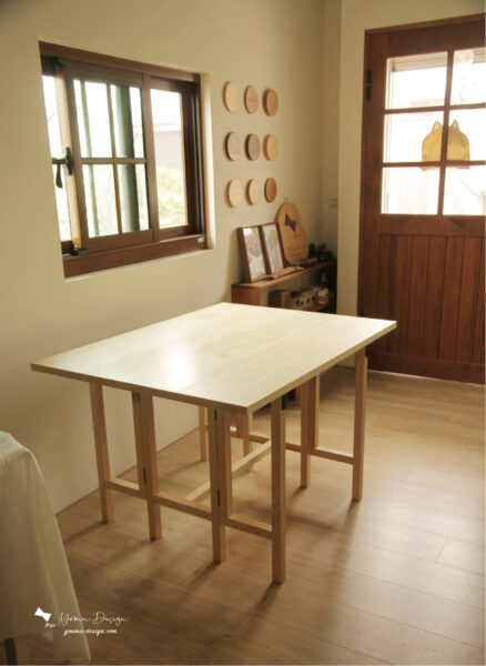 幸福優木-木作設計館-優木設計-Yomu Design-優木-傢俱-原木傢俱-木桌-餐桌-書桌-摺疊桌-折疊桌-原木桌-客製訂製-台南木作-日式-木作教學-木作體驗-兒童木作-木工-小空間-小資族-北美梣木-ash-白蠟木-小恐龍-黃仁旭-租屋族-質感